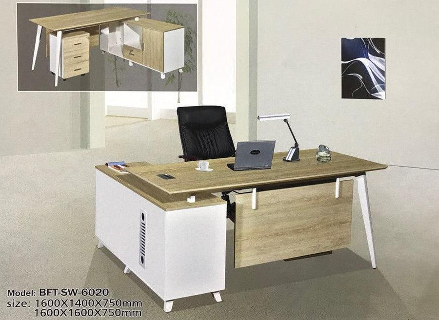 Executive Office Desk, BFT6020 - Classic Furniture Dubai UAE