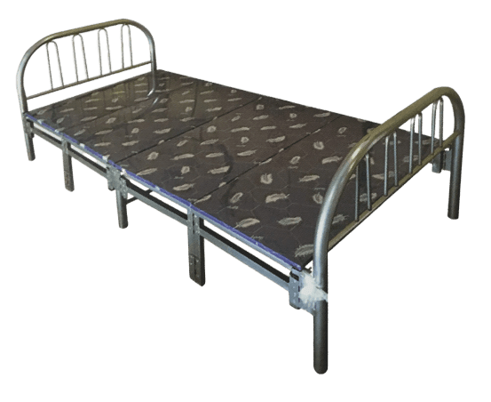 Folding Steel Bed 1 - Classic Furniture Dubai UAE