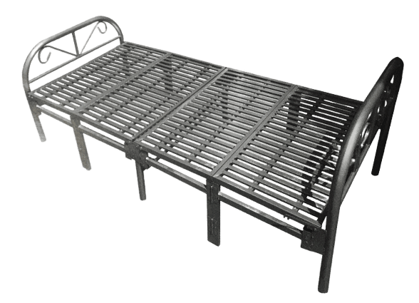 Folding Steel Bed 3 - Classic Furniture Dubai UAE