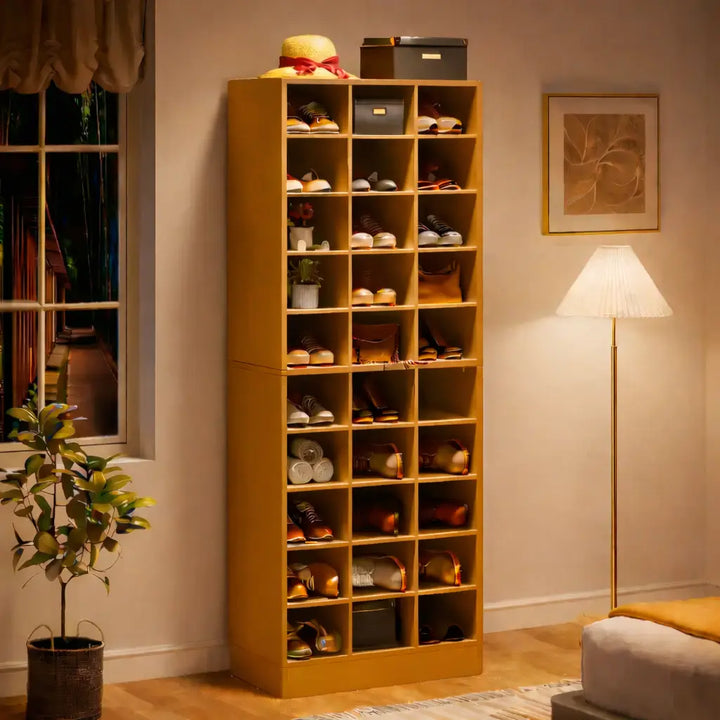 30 Pair Shoe Storage Cabinet