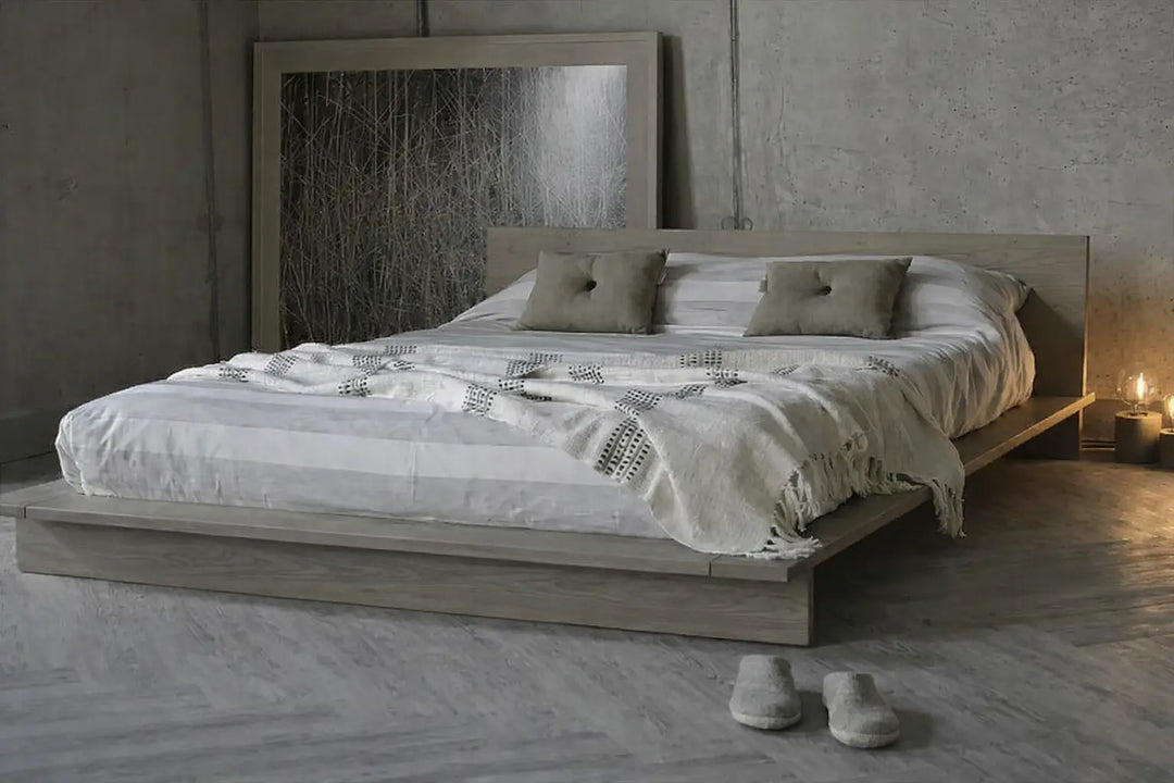 Oregan Low Bed, Ash Veneer