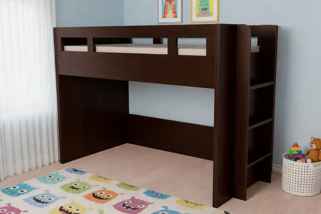 Glaze Bunk Bed with or without bottom bed, Version: B