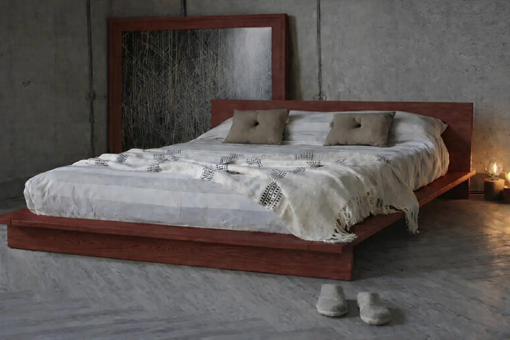 Oregan Low Bed, Ash Veneer