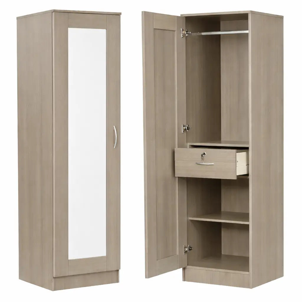 Wardrobe, 1 Door, MDF Custom