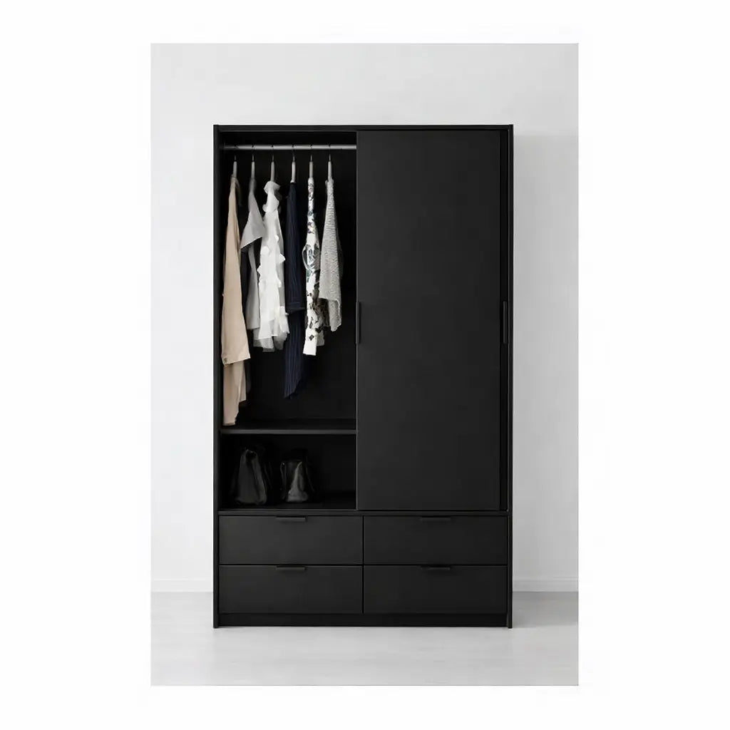 Sliding Door Wardrobe, 2 Door (120 cms), Custom Made