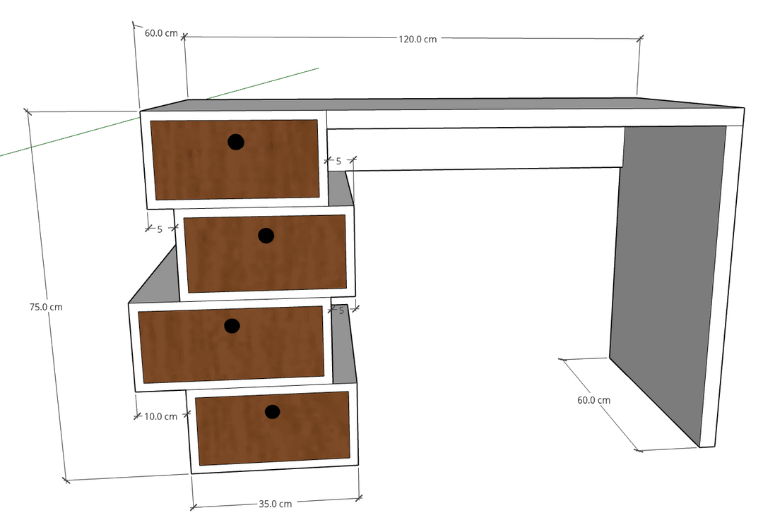 Liv Study Table - Classic Furniture Dubai UAE