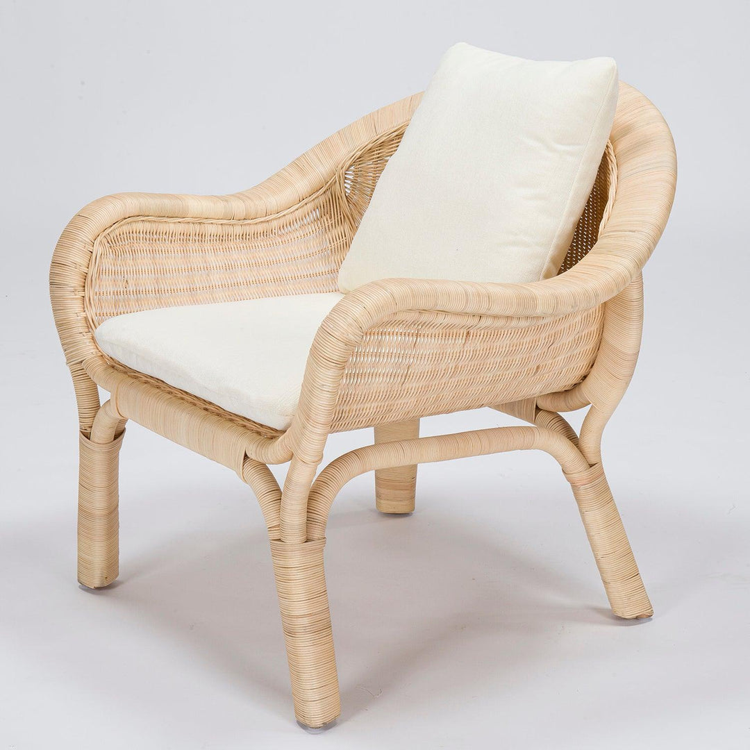 Madame Rattan Lounge Chair - Classic Furniture Dubai UAE