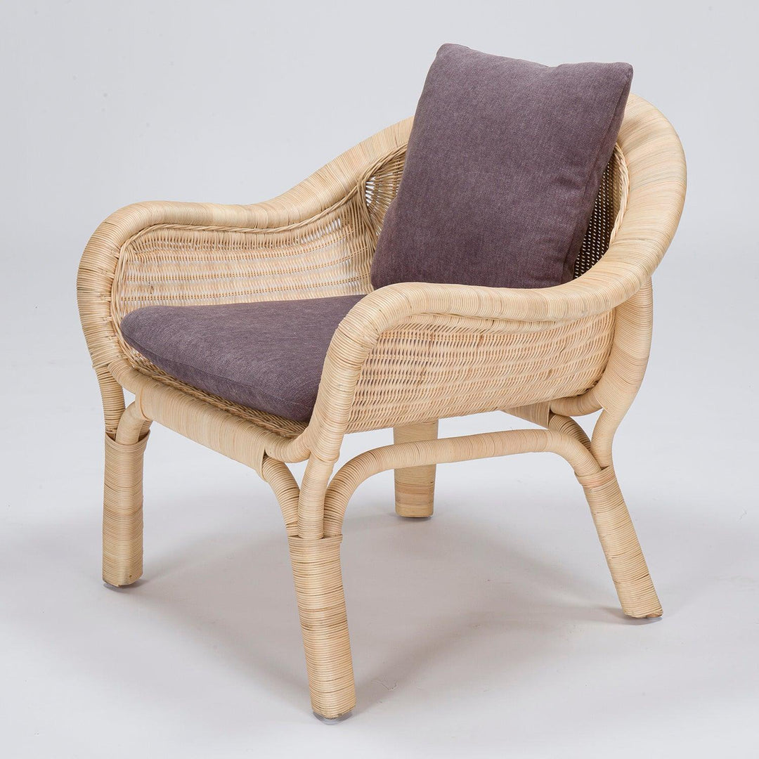 Madame Rattan Lounge Chair - Classic Furniture Dubai UAE