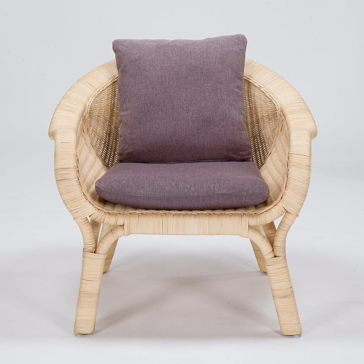 Madame Rattan Lounge Chair - Classic Furniture Dubai UAE