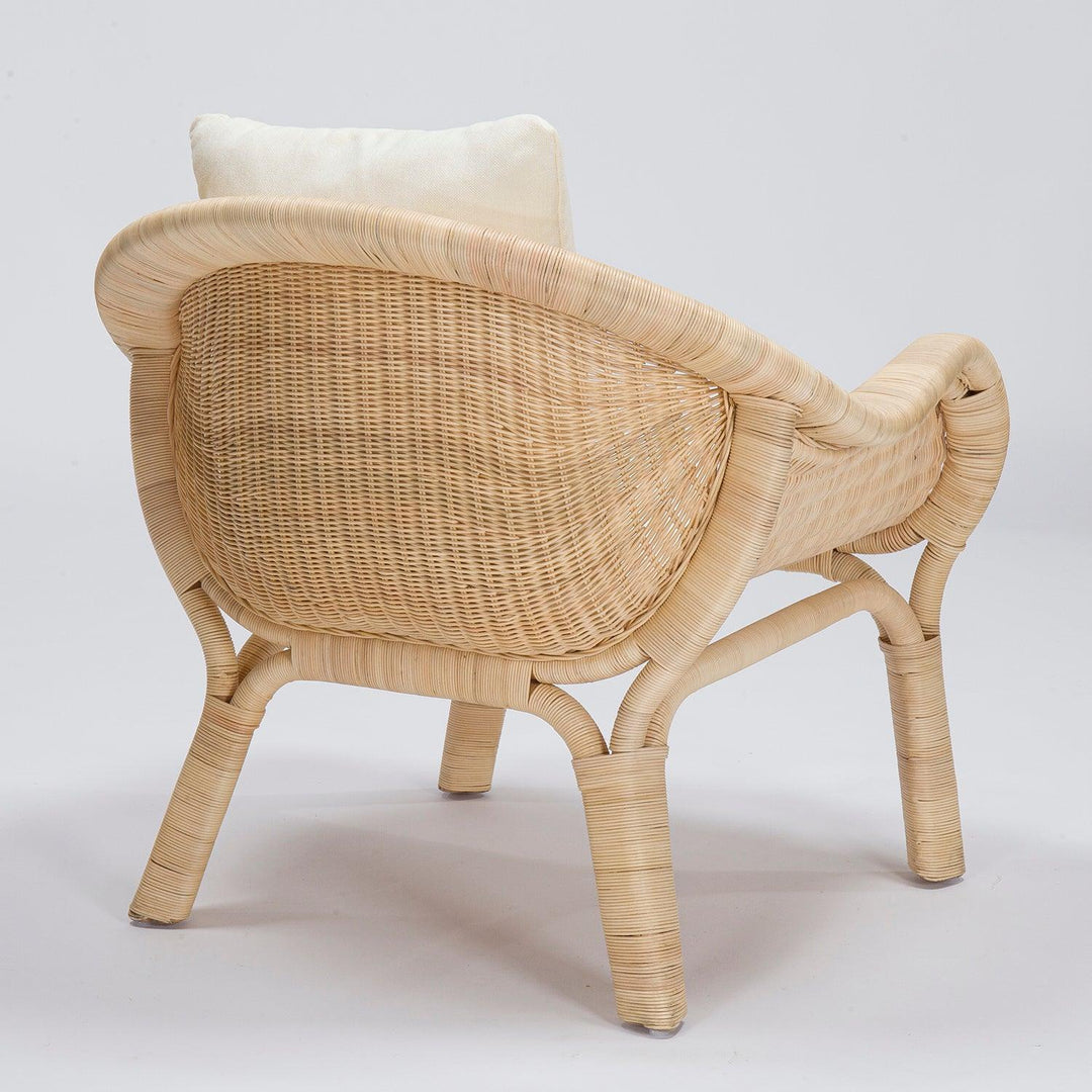 Madame Rattan Lounge Chair - Classic Furniture Dubai UAE