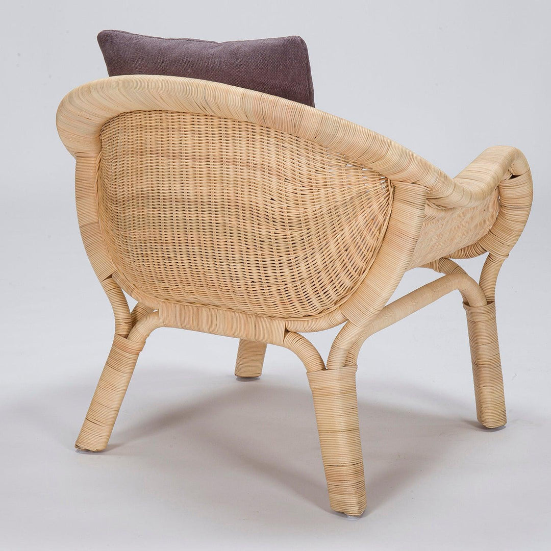 Madame Rattan Lounge Chair - Classic Furniture Dubai UAE