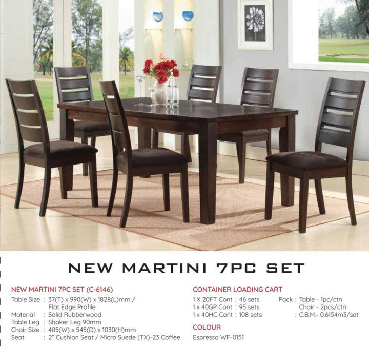 Martini Dining Set - Classic Furniture Dubai UAE