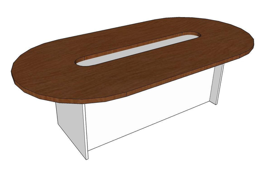 Meeting table: Oval, Hollow Center, For 6-20 persons - Classic Furniture Dubai UAE