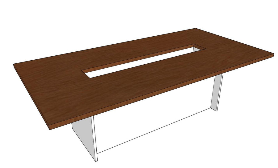 Meeting table: Rectangle, Hollow Center, For 6-20 persons - Classic Furniture Dubai UAE
