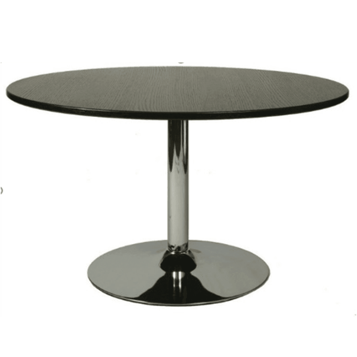 Meeting Table: Round with Chrome leg - Classic Furniture Dubai UAE