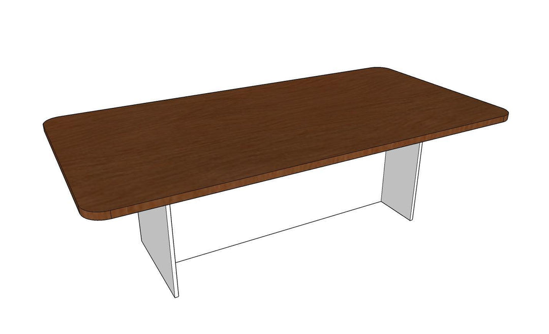 Meeting table: Rounded Rectangle, For 6-20 persons - Classic Furniture Dubai UAE