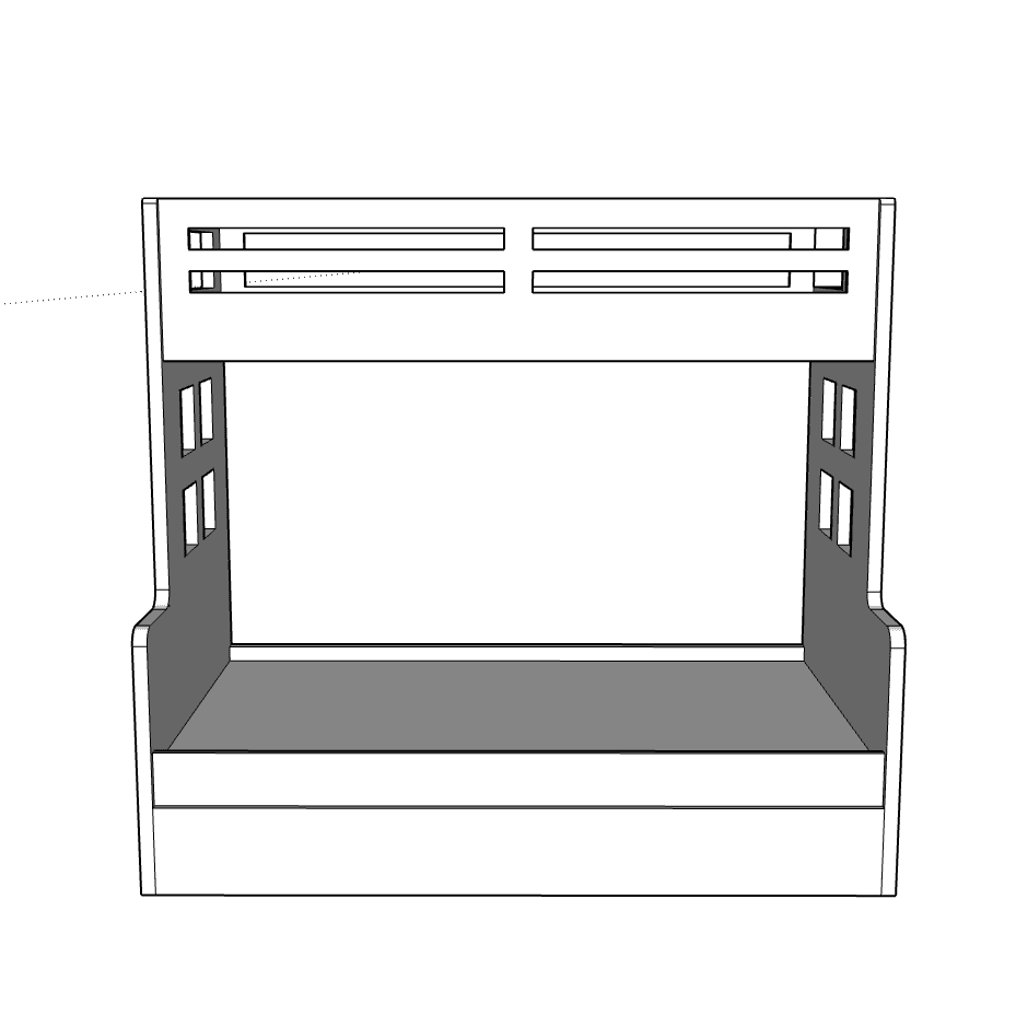 Nexa Bunk Bed - Classic Furniture Dubai UAE