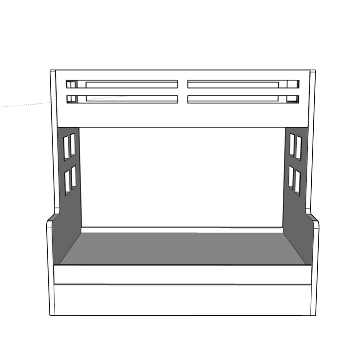 Nexa Bunk Bed - Classic Furniture Dubai UAE