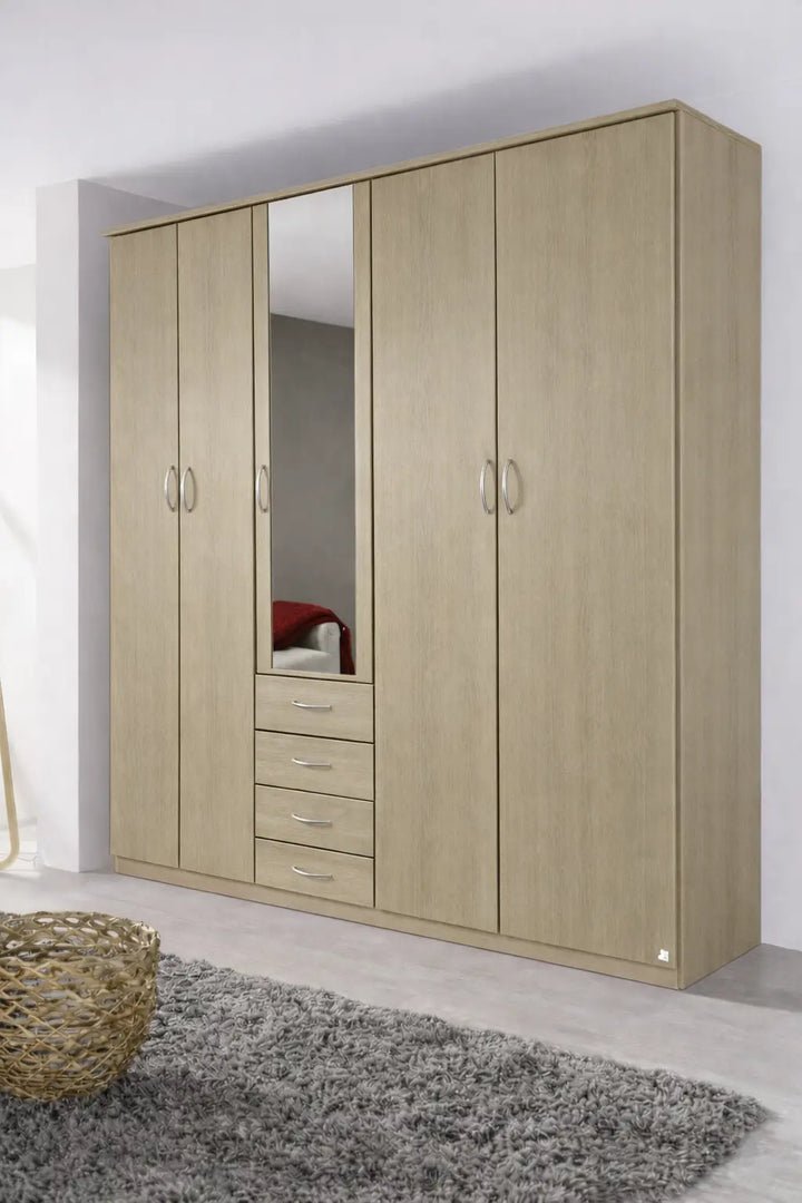 Wardrobe, 4 Door, MDF Custom