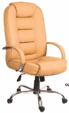 Brown best sale executive chair