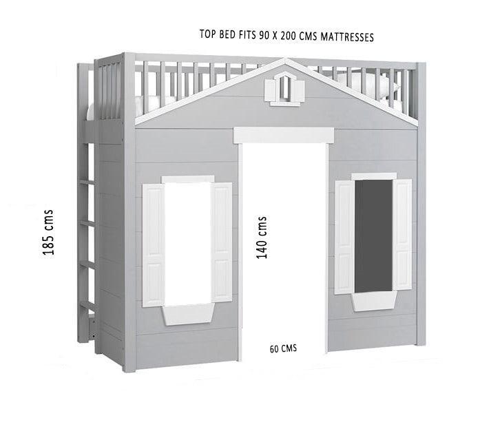 Playhouse Bunk Bed - Classic Furniture Dubai UAE