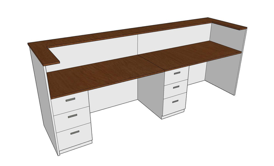 Reception Counter 01 - Classic Furniture Dubai UAE