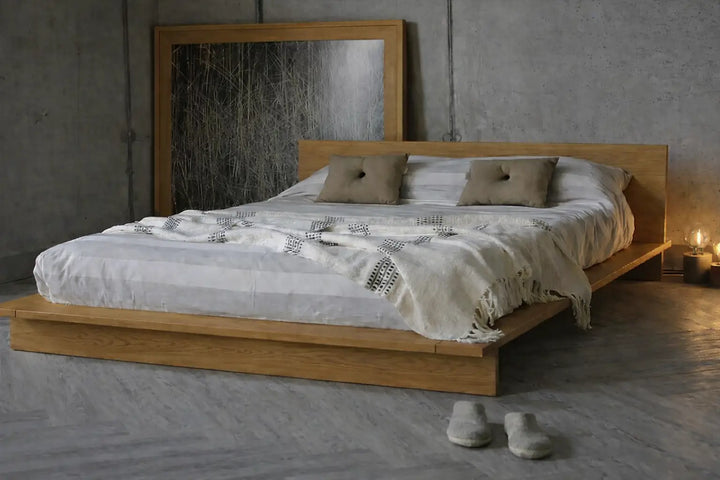 Oregan Low Bed, Ash Veneer