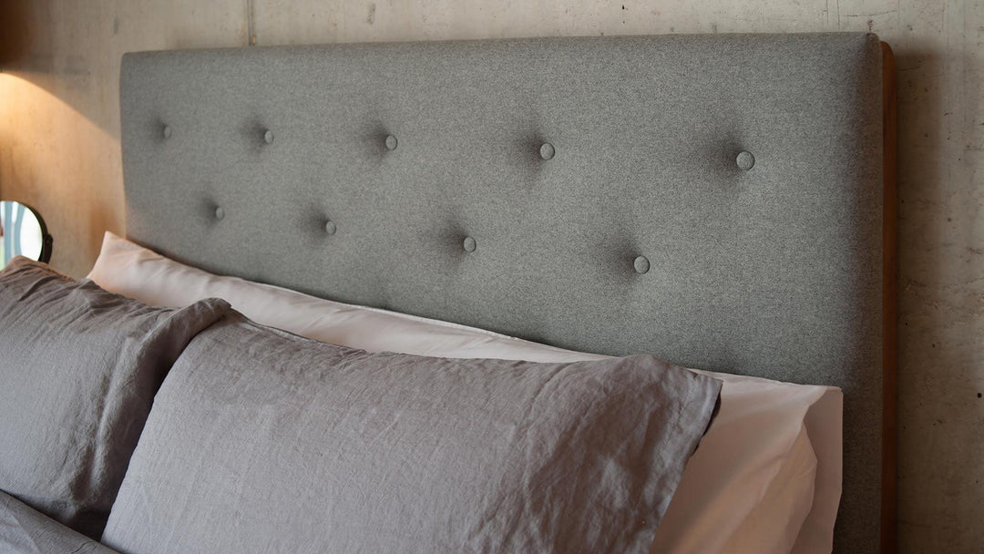 Skye Bed with Tall Button Upholstered Headboard - Classic Furniture Dubai UAE