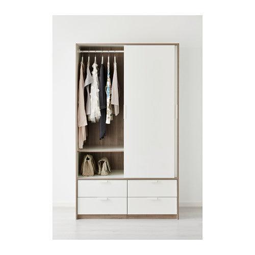 Sliding Door Wardrobe, 2 Door (120 cms), Custom Made - Classic Furniture Dubai UAE