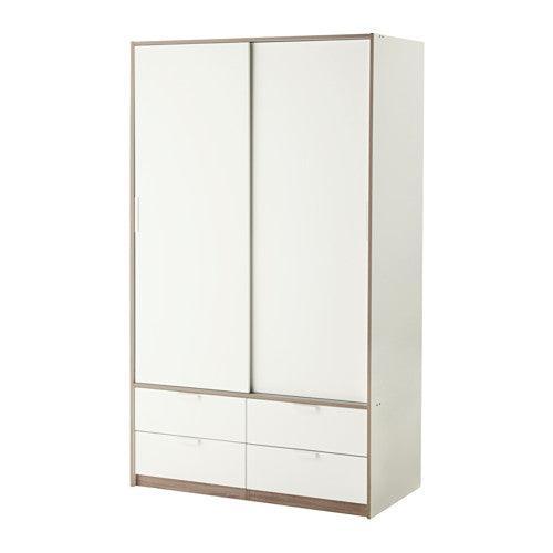 Sliding Door Wardrobe, 2 Door (120 cms), Custom Made - Classic Furniture Dubai UAE