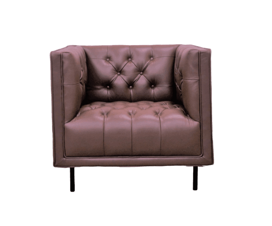 Sofa, Fiara, Chesterfield Genuine Leather - Classic Furniture Dubai UAE