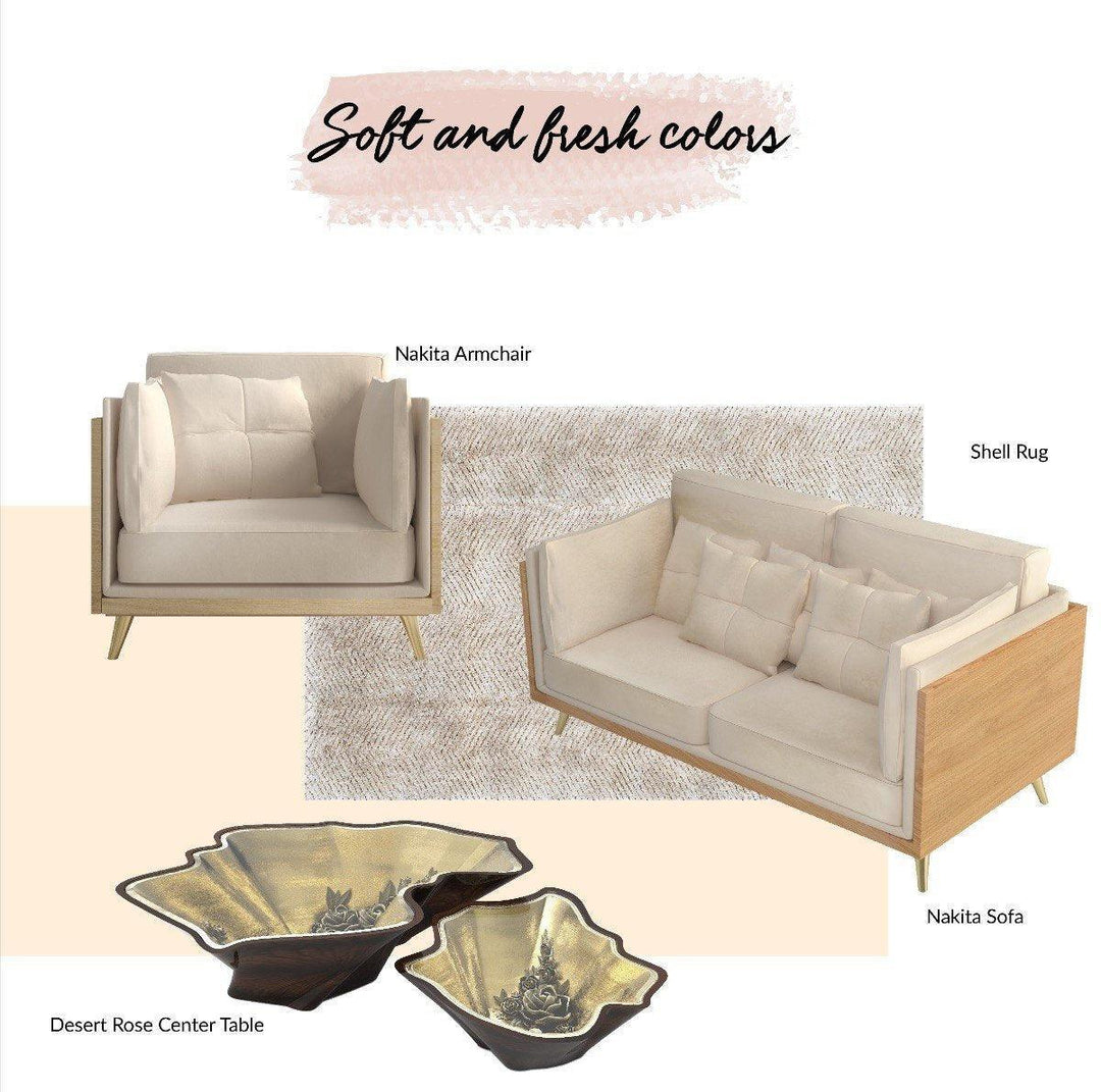 Sofa: Nakita - Classic Furniture Dubai UAE