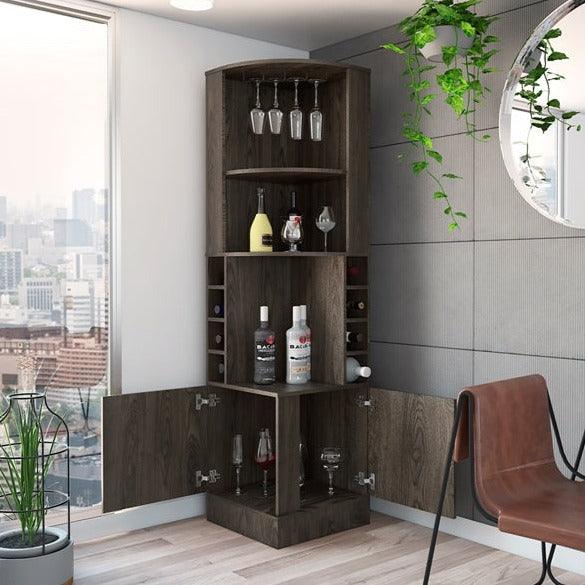Syrah Corner Bar Cabinet - Classic Furniture Dubai UAE