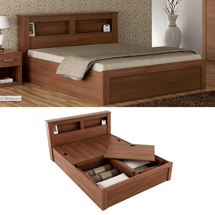Double beds with storage drawers deals