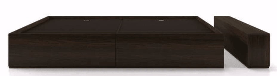 Toshi Platform Storage Bed, King/Queen/Super King, Custom - Classic Furniture Dubai UAE