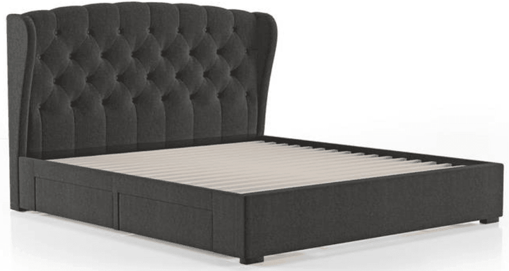 Upholstered Bed with optional storage, Brooke - Classic Furniture Dubai UAE