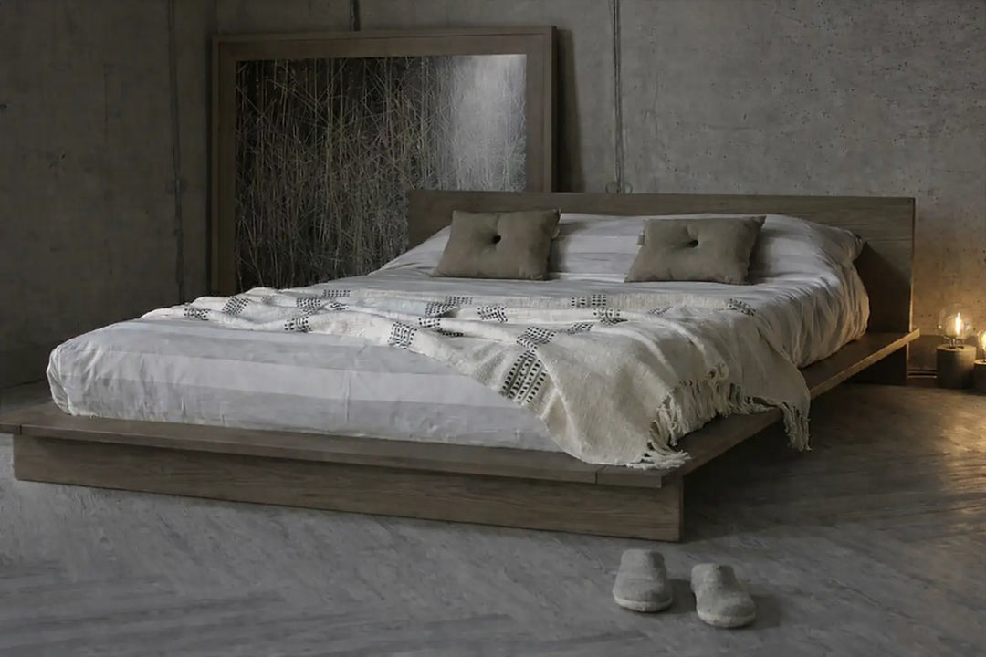 Oregan Low Bed, Ash Veneer