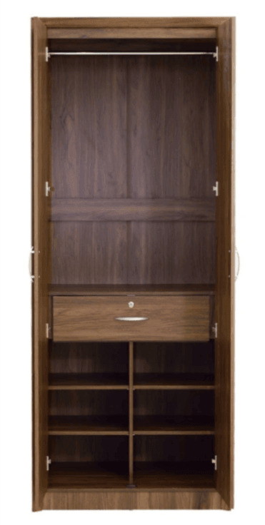 Wardrobe, 2 Door, MDF Yuko - Classic Furniture Dubai UAE