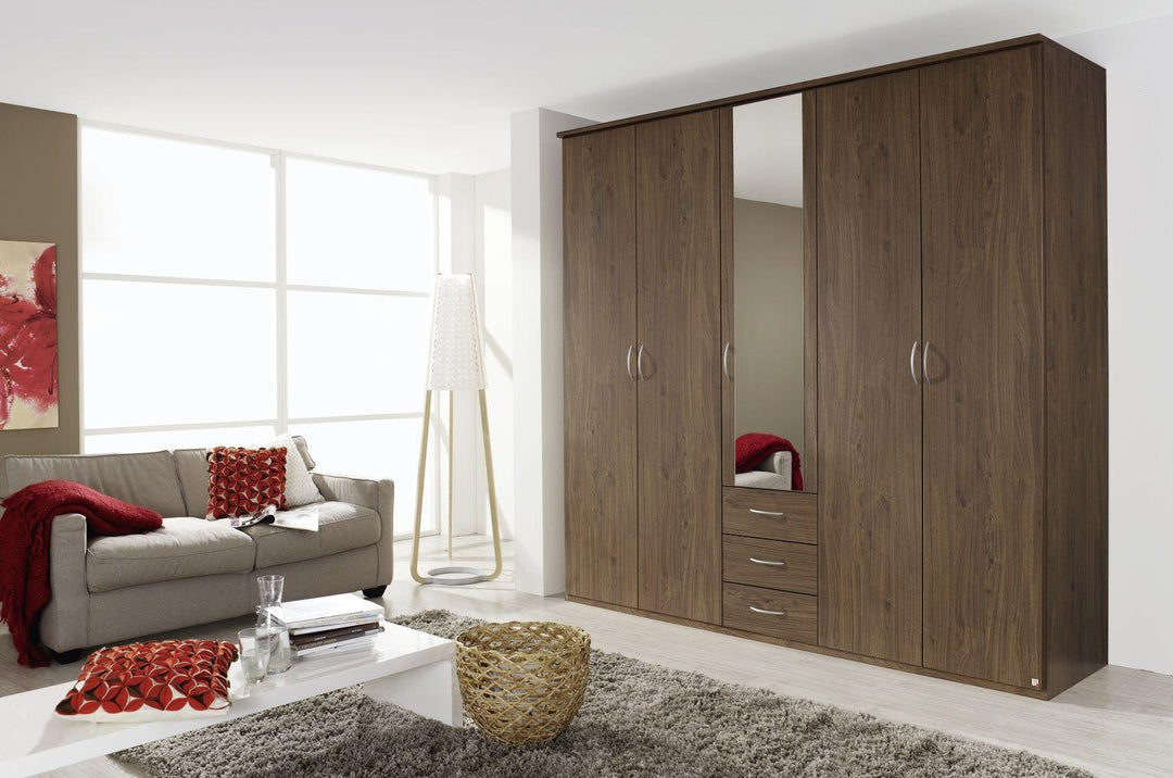 Wardrobe, 5 Door, MDF Custom - Classic Furniture Dubai UAE