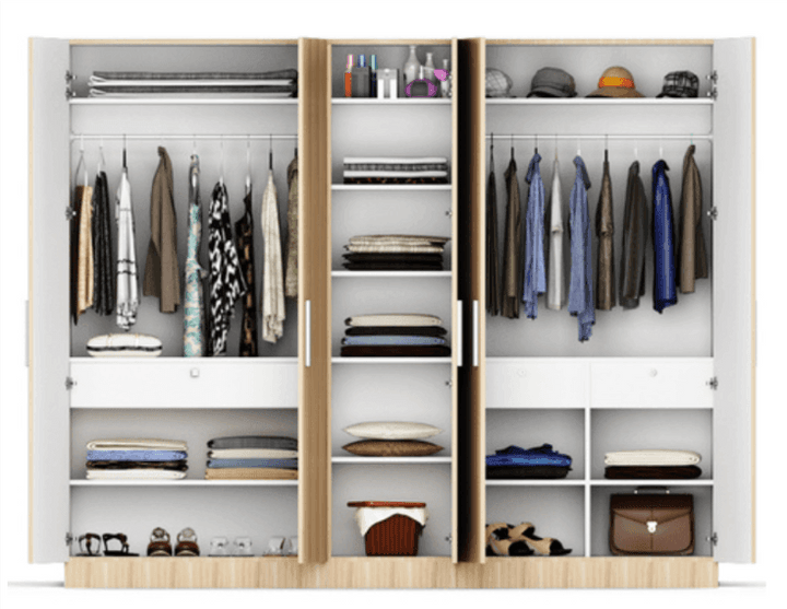 Wardrobe, 5 Door, MDF Custom - Classic Furniture Dubai UAE