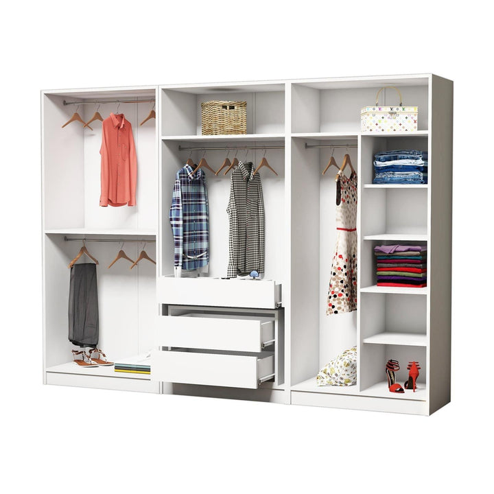 Wardrobe, 6 Door, MDF Custom - Classic Furniture Dubai UAE