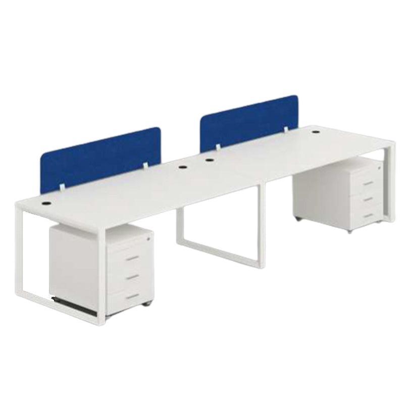 Workstation for 2 persons, Model: PYRAMID-2b, Single Line - Classic Furniture Dubai UAE