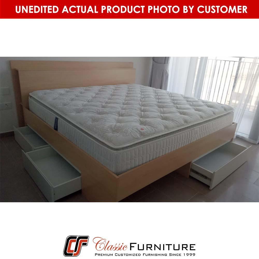 York Bed, Custom Made - Classic Furniture Dubai UAE